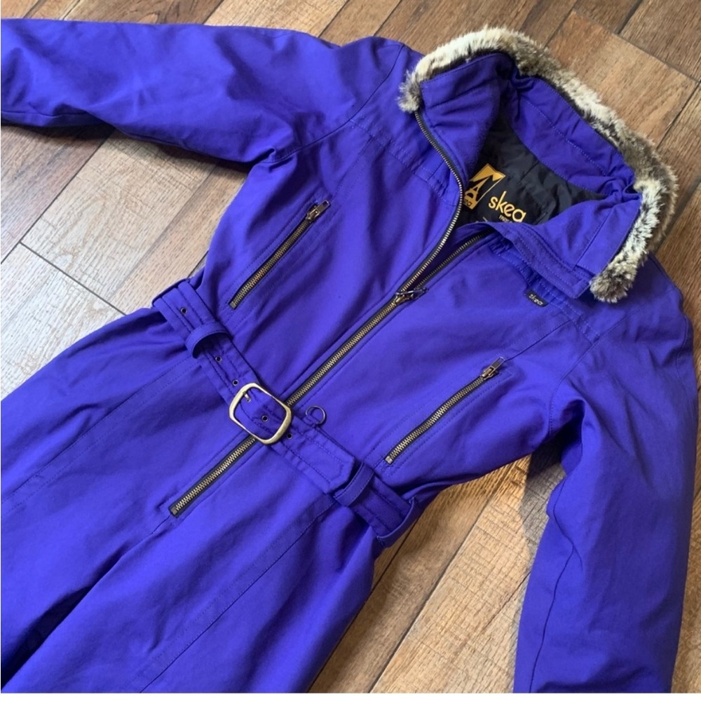Vintage Skea Paris/Vail Purple One Piece Snowsuit